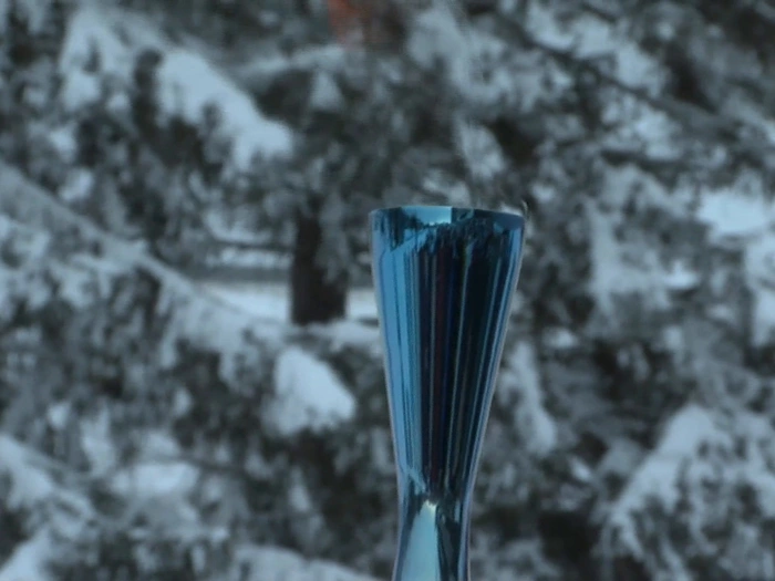 Olympische Fackel startet Tour durch Südtirol - VIDEO