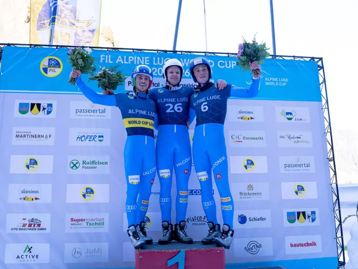 Rodeln: Gastgeber dominieren den Weltcup in Passeier