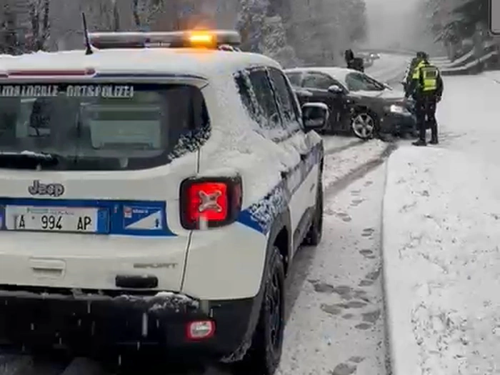 Unfall bei Brücke in Meran