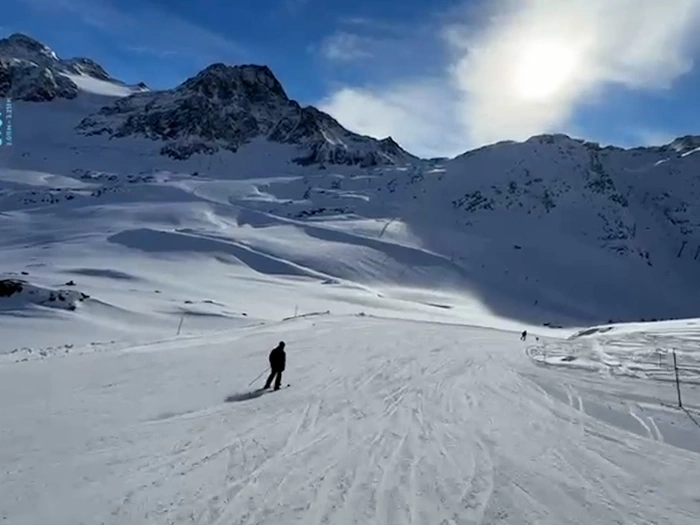 Wintermärchen in der Alpin Arena Schnals
