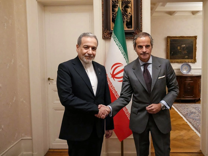 Araqchi trifft vor Atomgesprächen IAEA-Chef Grossi