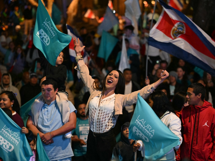 Rechtskandidatin vor Präsidentschaft in Costa Rica