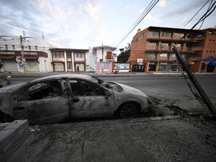 Nach Tötung von Drogenboss stellt Mexikos Armee Ruhe her