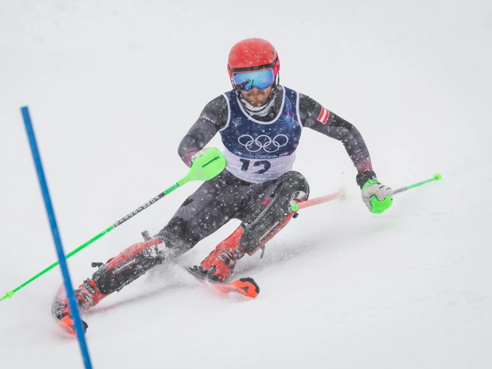 Gstrein gewinnt Olympia-Silber bei Slalom-Sieg von Meillard