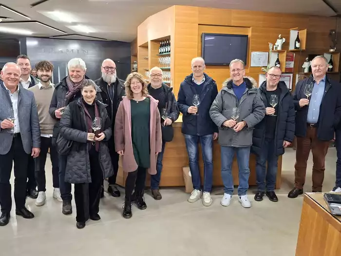Marlinger Weinkultur zu Besuch in Tramin