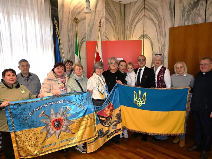 Bürgermeister Corrarati empfängt Vertreter der ukrainischen Gemeinschaft