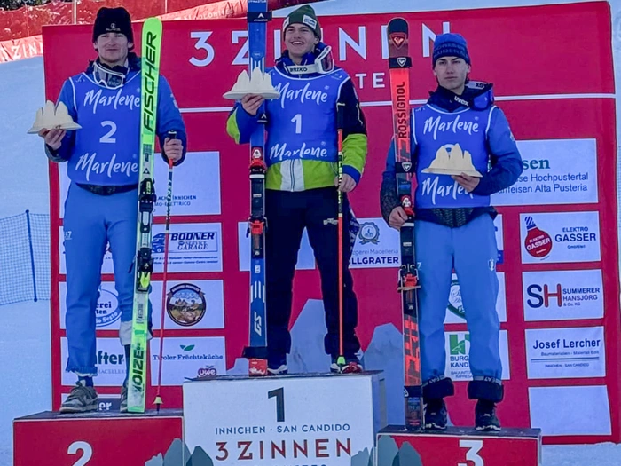 Beim Marlene Cup in Innichen jubeln Damian und Davare