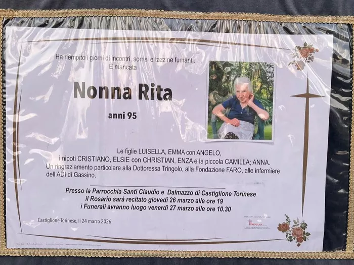 Letzter Wunsch von "Nonna Rita": Ein Sandwich für jeden Stammgast