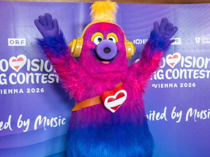 Ein haariges Ungetüm namens Auri als ESC-Gesicht