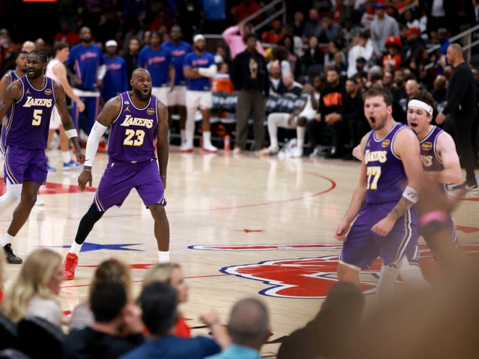 Doncic stiehlt NBA-Rekordmann James die Show