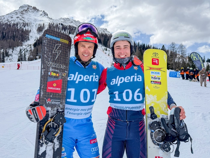 Fischnaller und Coratti sind die Italienmeister im Parallel-Riesentorlauf