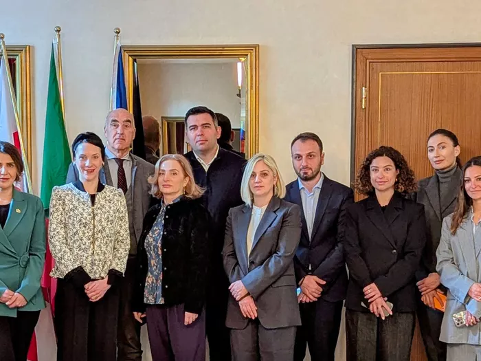 Institutionelle Delegation aus Georgien zu Besuch in Meran