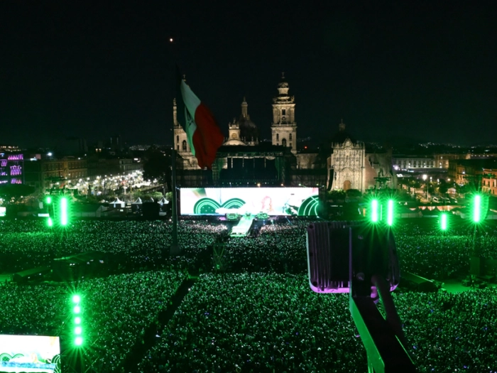 400.000 Menschen bei Auftritt von Shakira in Mexiko