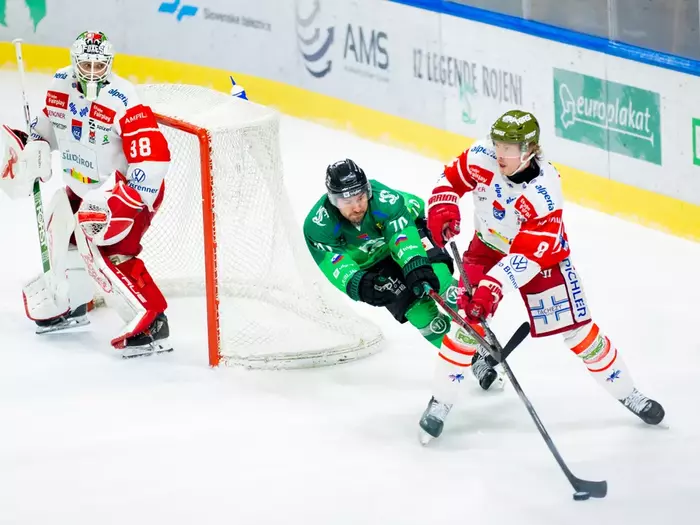 HC Bozen gewinnt in der Hala Tivoli und gleicht die Serie aus