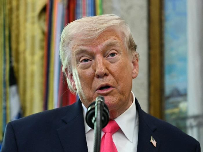 Trumps Umfragewerte auf niedrigstem Wert seit Comeback