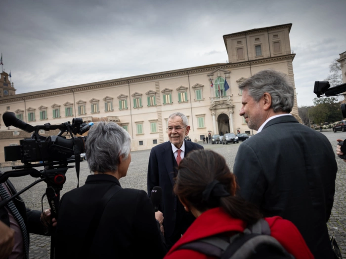 Van der Bellen in Rom: Treffen mit Mattarella