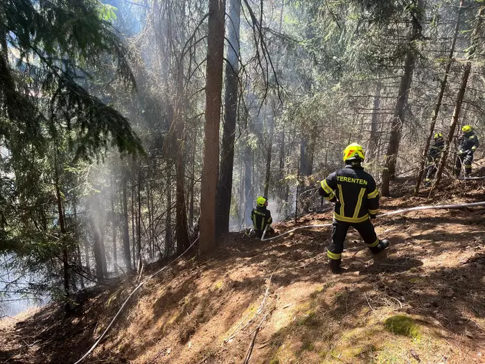 Waldbrand bei Obervintl rasch unter Kontrolle gebracht