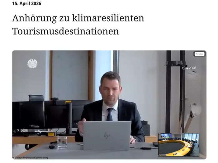 Südtirol Guest Pass im Deutschen Bundestag vorgestellt