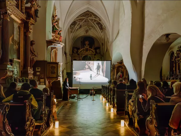 Mehr als 20 Lichtinstallationen und Performances bei Water Light Festival in Brixen