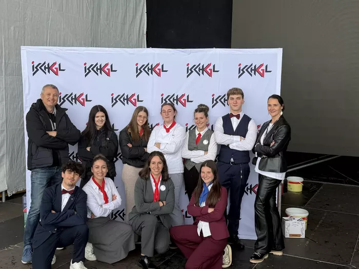 Landeshotelfachschule Kaiserhof Meran glänzt in Ischgl