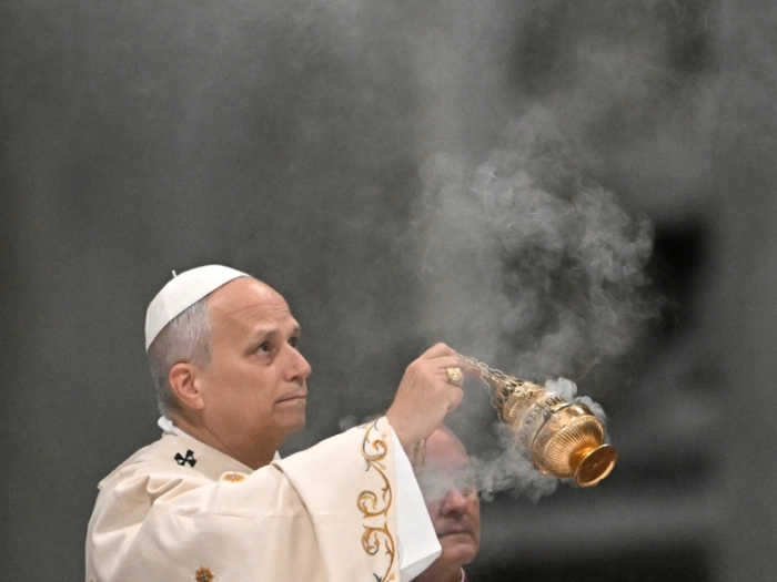 Auftakt der Osterfeiern mit Papst Leo XIV.