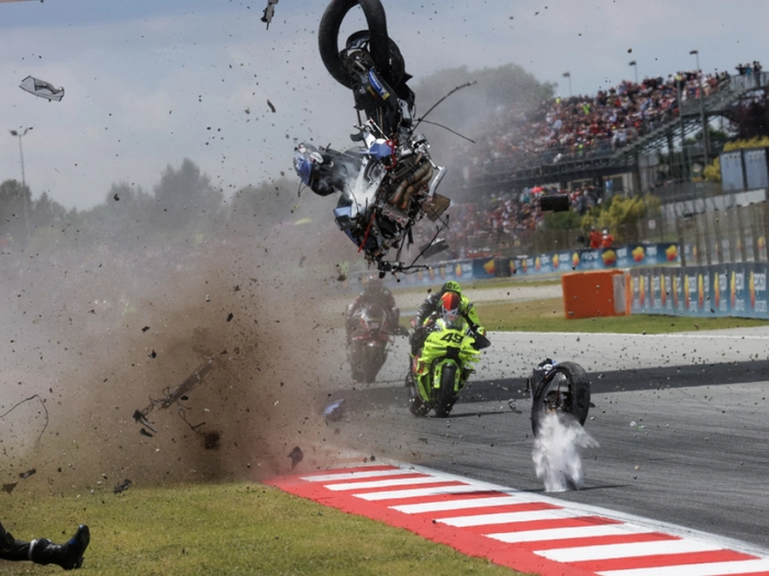 Marquez, Zarco nach schweren Stürzen aus Spital entlassen