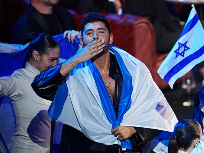 Israels ESC-Starter Noam Bettan feiert daheim Platz zwei