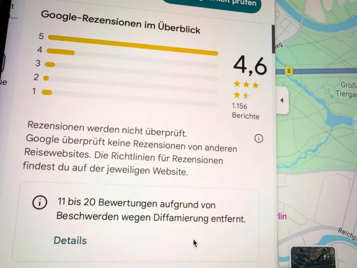 Google informiert über gelöschte Bewertungen – was bringt's?