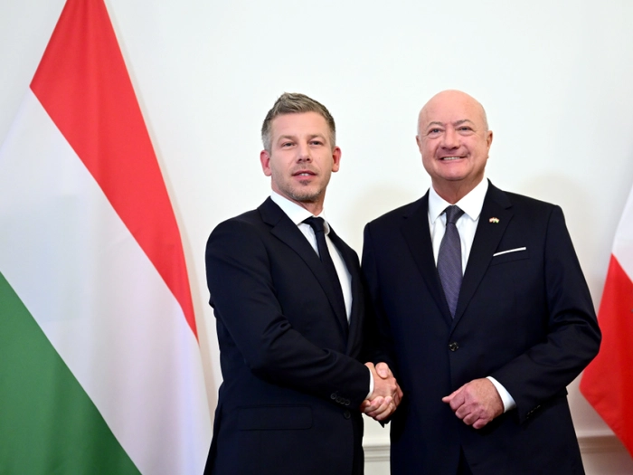 Ungarns neuer Regierungschef Magyar in Österreich