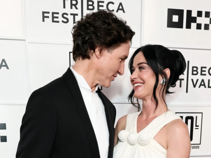 Katy Perry und Trudeau bei Filmpremiere