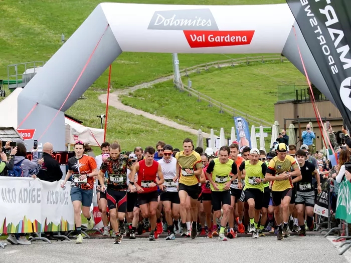 Fotofinish entscheidet Dolomites Saslong Half Marathon