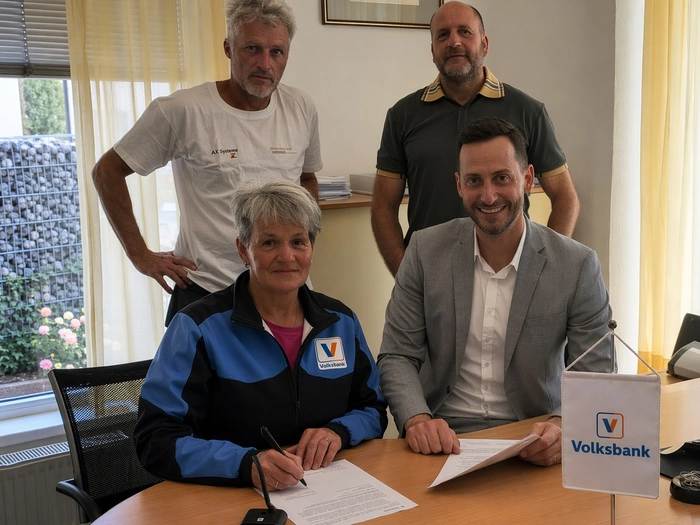 Volksbank: Sponsorvertrag mit dem ASC Sesvenna verlängert