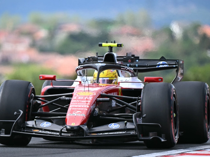 Ferrari im Ungarn-Training voran - Hamilton vor Leclerc