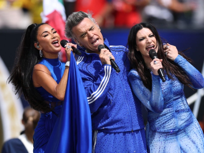 Popstar Robbie Williams will Englands Problem "lösen"