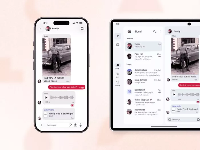 Signal auf mehreren Mobilgeräten nutzen