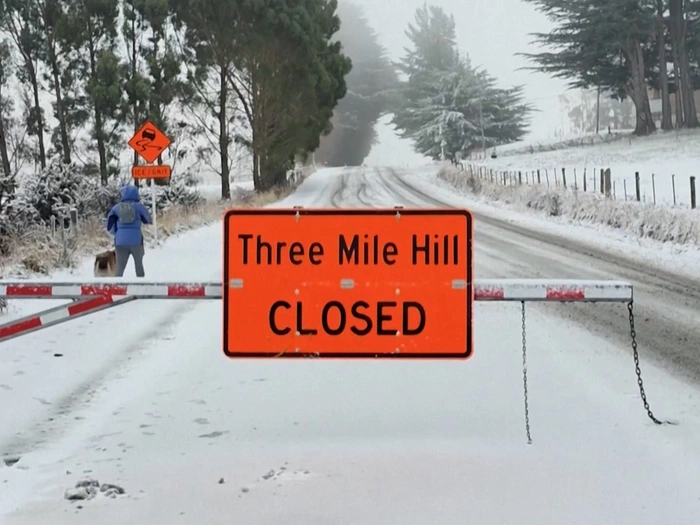 Neuschnee und eisige Temperaturen auf Neuseelands Südinsel - VIDEO