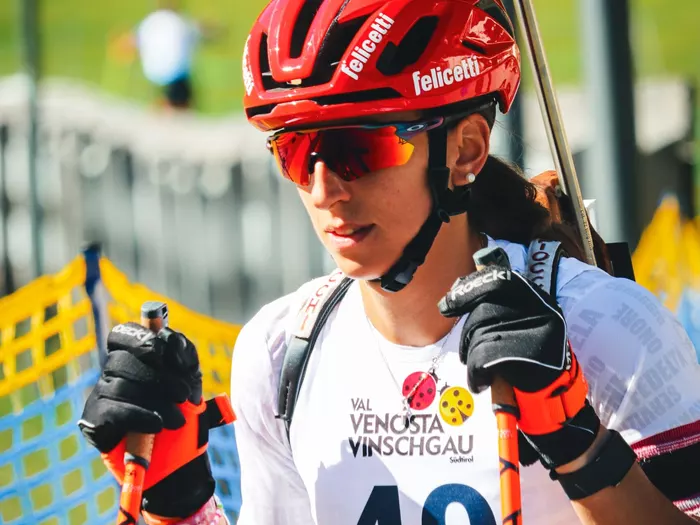 Lisa Vittozzi und Davide Compagnoni sind die neuen Sprint-Italienmeister