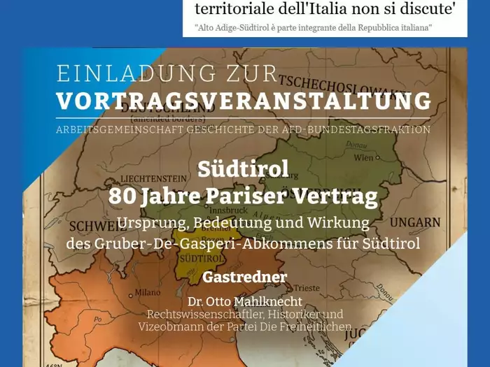 Heftige Debatte: „AfD unterstützt und fördert Abspaltung Südtirols von Italien”