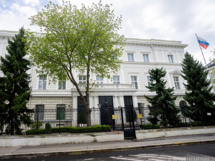 Störgeräusche um russische Botschaft in Wien-Landstraße