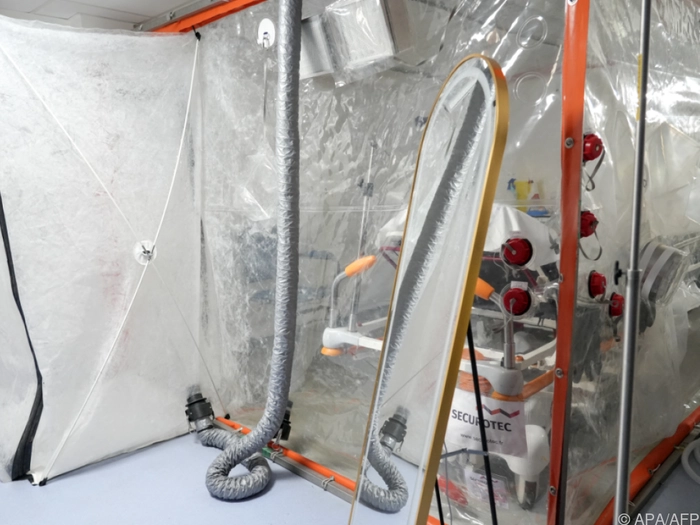 Viel zu wenige Betten für Ebola-Patienten in der DR Kongo