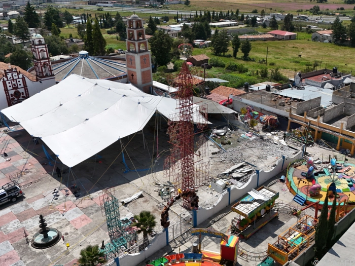 Zehn Tote bei Feuerwerksexplosion in mexikanischer Kirche