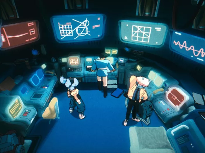 Weltraum-Koop trifft Retro-Anime: "Orbitals" im Test