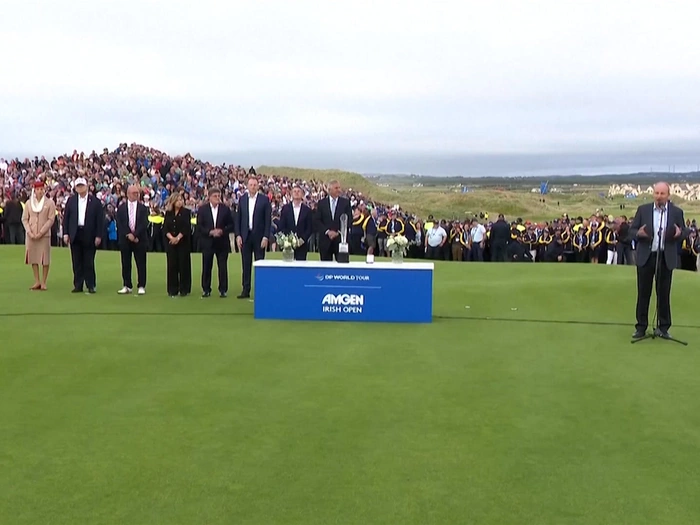 Rückzieher am Golfplatz: Trump hebt Whiskey-Zoll auf - VIDEO