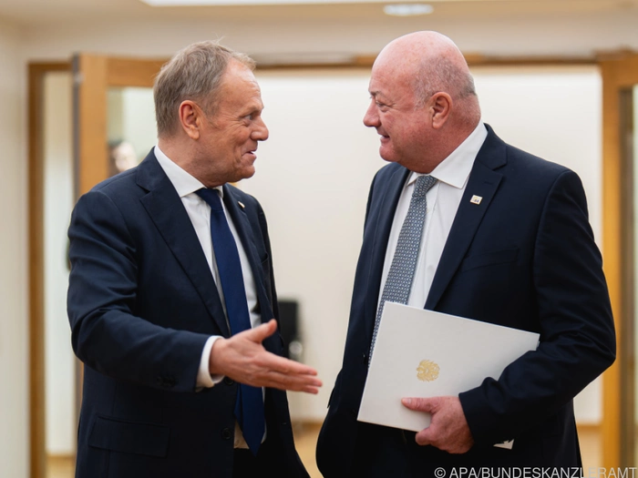 Stocker als erster Kanzler seit 19 Jahren zu Besuch in Polen