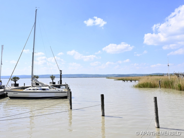 Neusiedler See: Wasserstand kratzt am Tiefstwert aus 2022