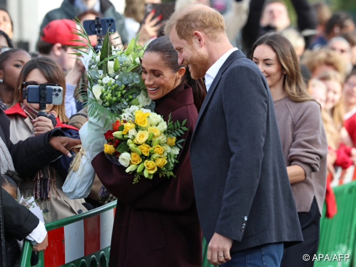 Gemeinsamer Auftritt von Harry und Meghan