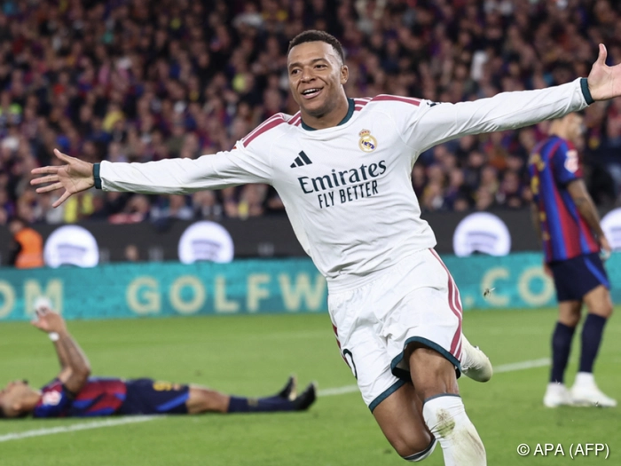 Mbappe bringt Real Madrid im Clasico bei Barca 2:1-Sieg