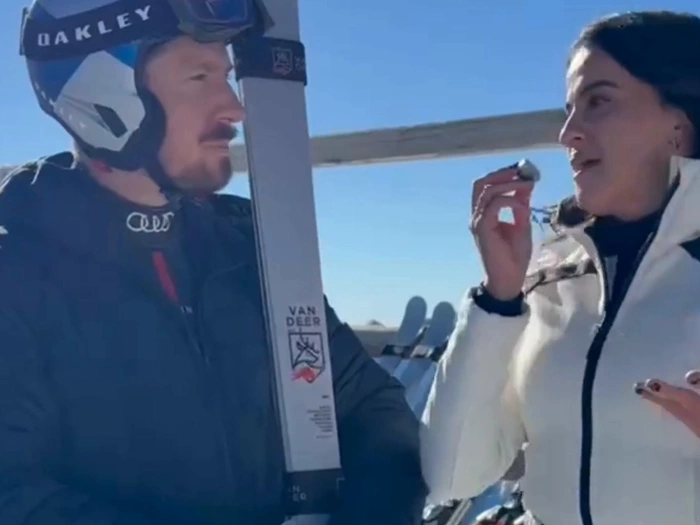 Skilegende am Schnalstaler Gletscher - VIDEO