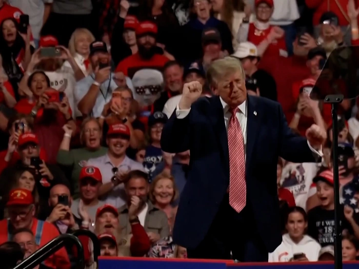 So nutzt Trump die Unruhen in Frankreich für seinen Wahlkampf