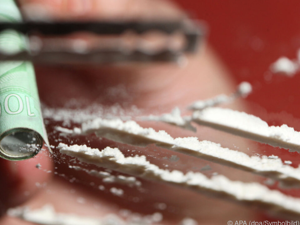 Drogenhandel ist ein Problem in Wien kokain